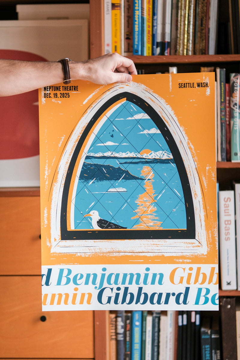 Ben Gibbard at the Neptune Theatre 2025 Show Poster – Porchlight