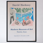 Vintage 1989 David Hockney Gallery Poster