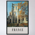 Vintage Mid-Century Normandy/Normandie Travel Poster (Large/Linen-Backed)