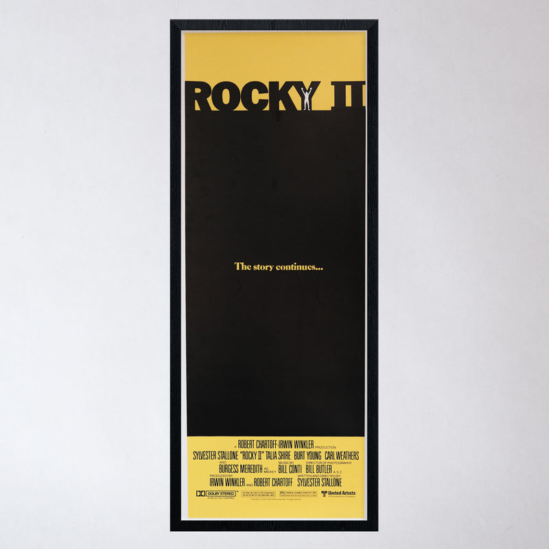 Vintage 1979 Rocky 2 Poster