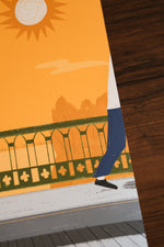 Montlake Bridge in the Morning Print