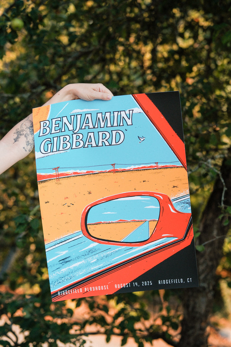 Benjamin Gibbard Connecticut Show Poster