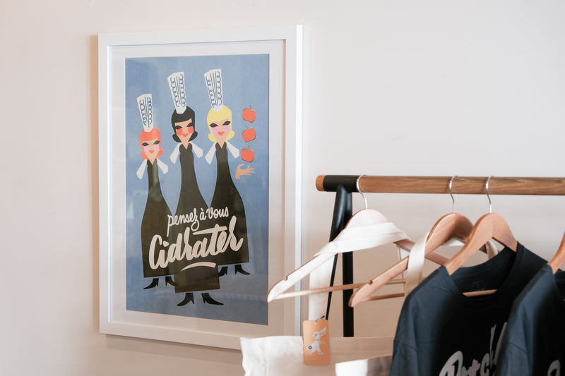French Prints by Lulu La Nantaise (Framed at Porchlight)
