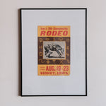 1950s Rodeo Posters (Framed at Porchlight)