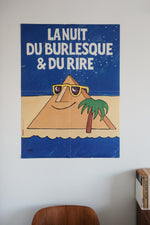 Vintage French Burlesque Poster
