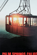 Vintage 1960s Palm Springs Aerial Tramway Poster