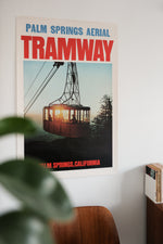 Vintage 1960s Palm Springs Aerial Tramway Poster