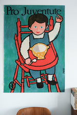 Vintage 1950s Swiss Children's Poster (Large)