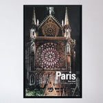 Vintage 1960s Paris Travel Poster