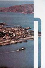 Vintage 1970s Western Airlines San Francisco Poster