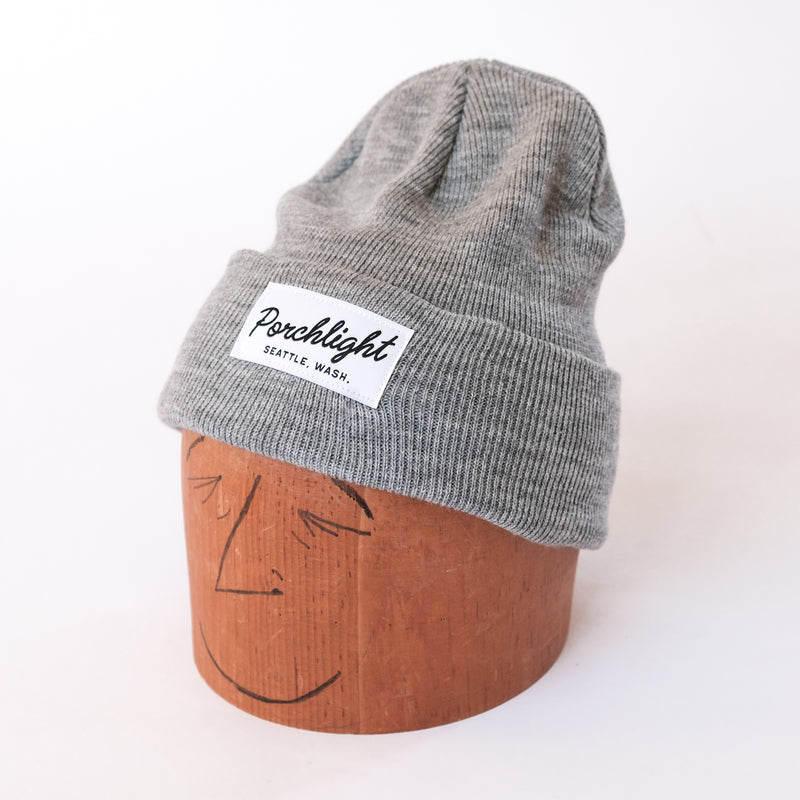 Knit Beanie In Gray (Tight Knit)