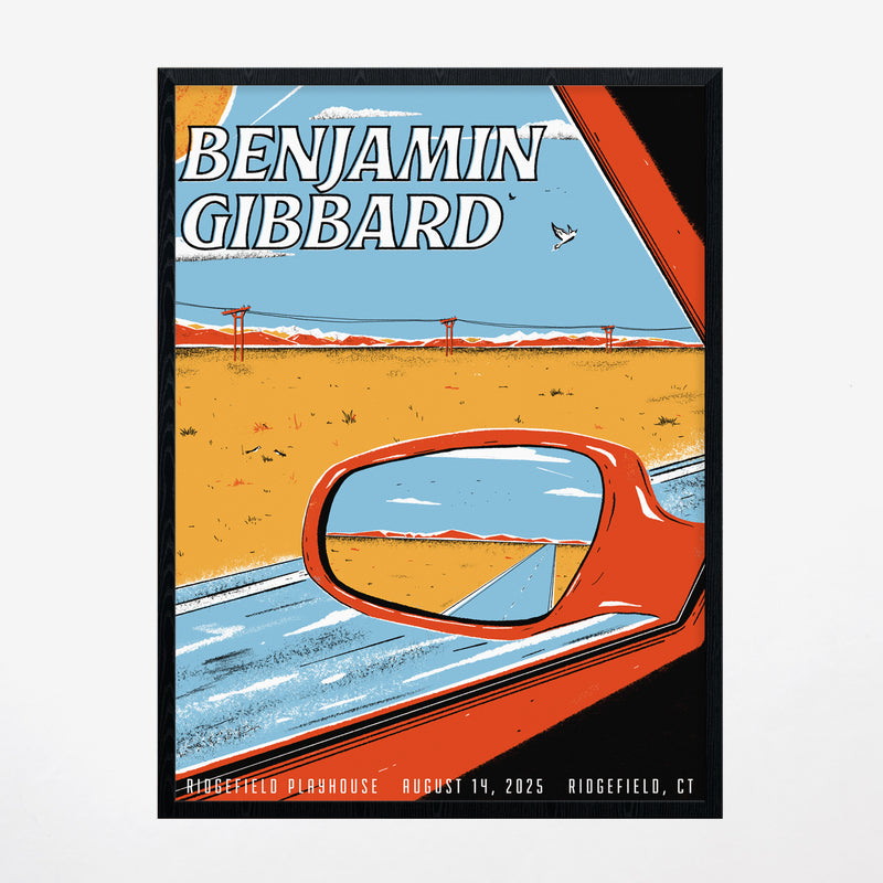 Benjamin Gibbard Connecticut Show Poster
