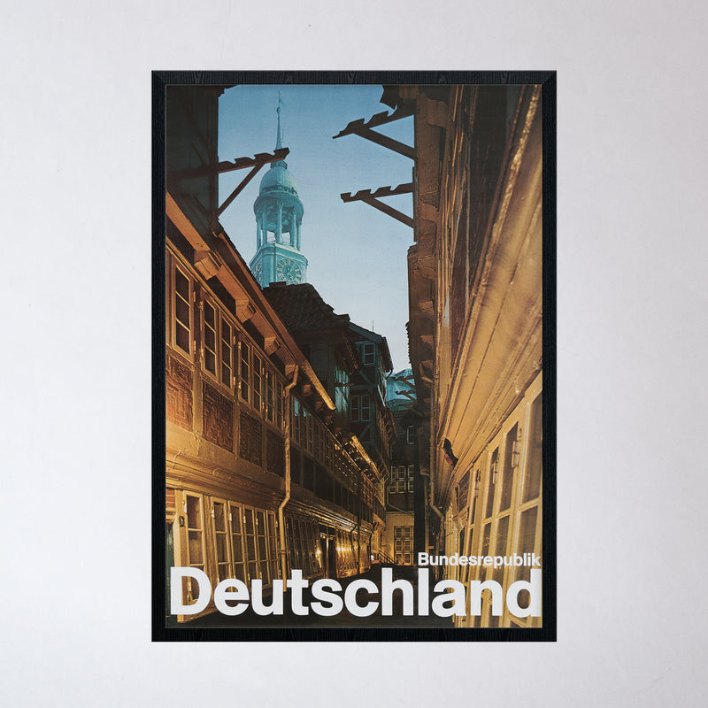 Vintage 1970s Germany Poster (Architecture)