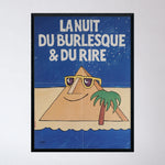 Vintage French Burlesque Poster