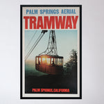 Vintage 1960s Palm Springs Aerial Tramway Poster