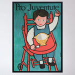 Vintage 1950s Swiss Children's Poster (Large)