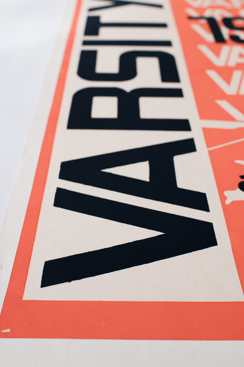 Vintage 1964 Amsterdam Rowing Poster (Linen-Backed)