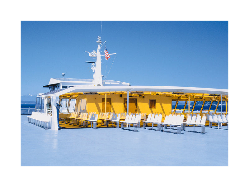 Found Kodachrome: Empty Ferry Print (Large)