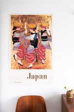 Vintage Mid-Century Japan Tourism Poster (XL)