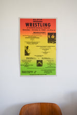 Vintage Wrestling Poster: 1980 Sunrise, Florida