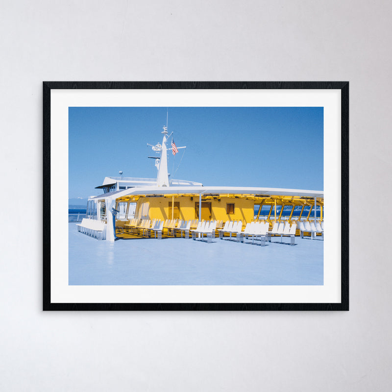 Found Kodachrome: Empty Ferry Print (Large)