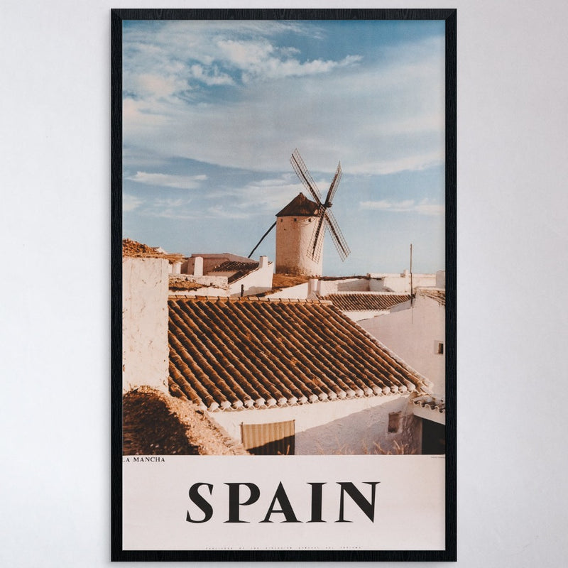 Vintage 1960s Spain Poster