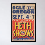 Vintage Carnival Poster: Ogle Fair 1964