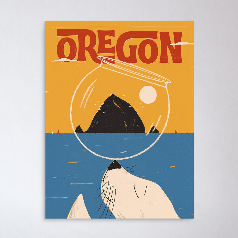 Oregon Travel Poster